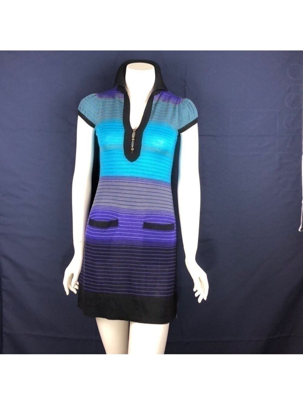 BNWT-FREEPEOPLE Sweater MiniDress cap bell sleeves